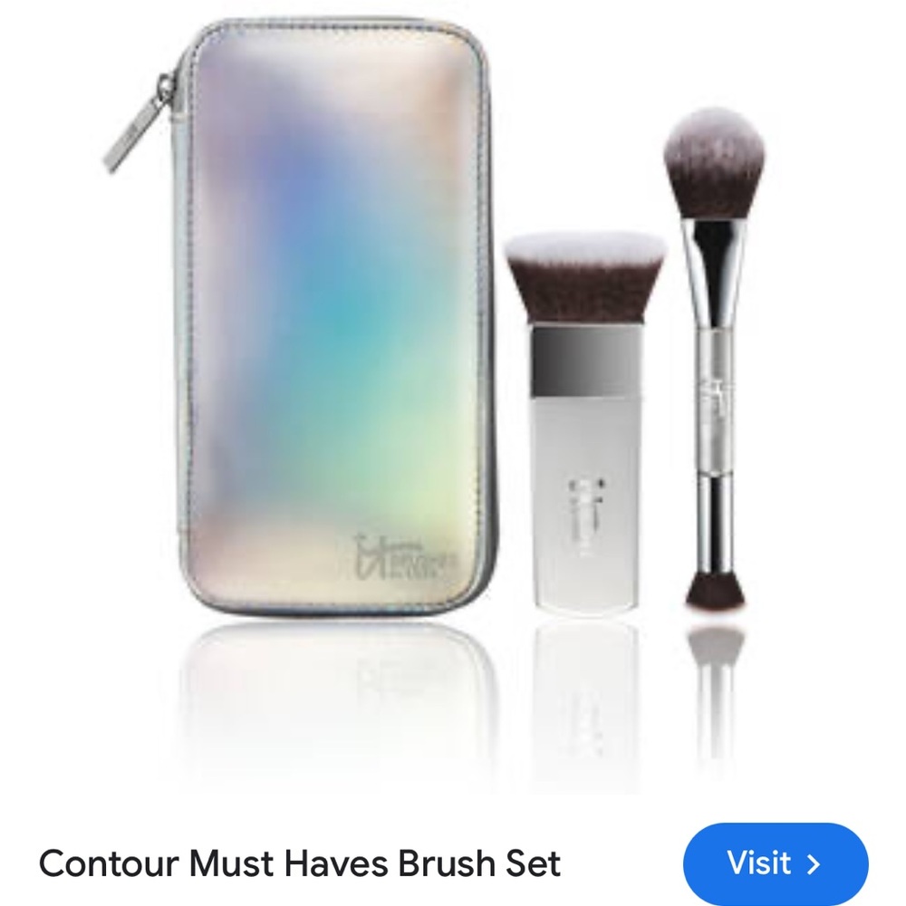Contour travel brushes and carry case (new)
